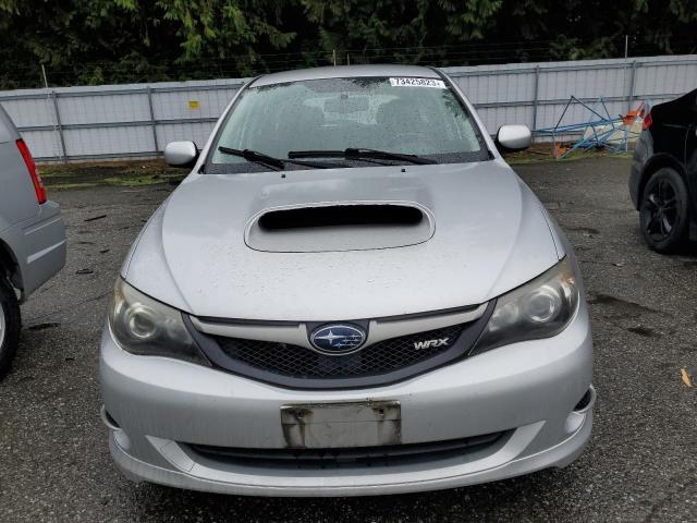 JF1GH76689G817464 - 2009 SUBARU IMPREZA WRX SILVER photo 5