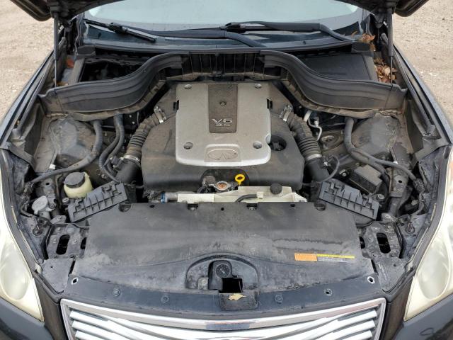 JN1AJ0HP7BM800621 - 2011 INFINITI EX35 BASE შავი ფოტო 12
