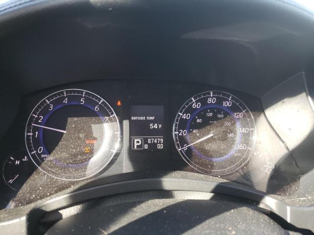 JN1AJ0HP7BM800621 - 2011 INFINITI EX35 BASE შავი ფოტო 9