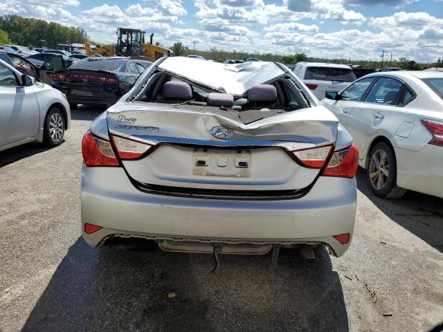 5NPEB4AC9EH907887 - 2014 HYUNDAI SONATA GLS SILVER photo 6