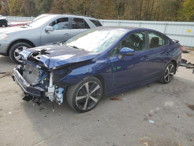 4S3GKAM68J3604134 - 2018 SUBARU IMPREZA SPORT BLUE photo 1