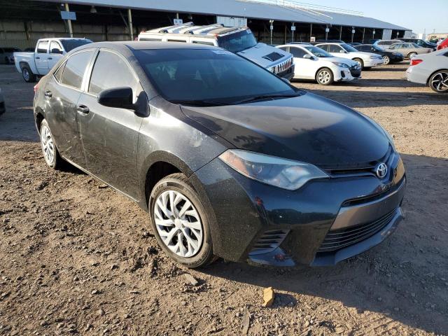 5YFBURHE3FP361447 - 2015 TOYOTA COROLLA L BLACK photo 4