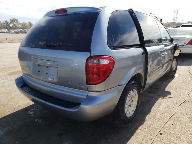 1C4GJ45313B123241 - 2003 CHRYSLER VOYAGER LX BLUE photo 3