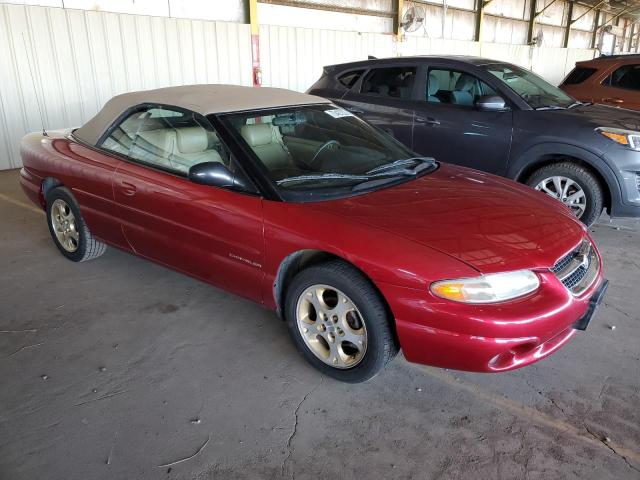 3C3EL55H3WT235484 - 1998 CHRYSLER SEBRING JXI RED photo 4