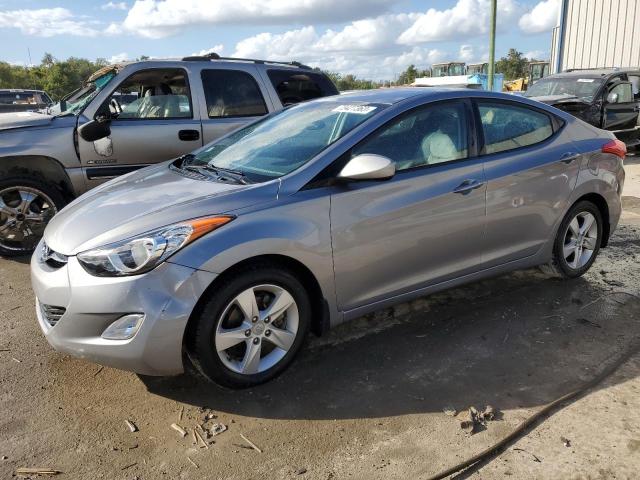 KMHDH4AE4CU417593 - 2012 HYUNDAI ELANTRA GLS SILVER photo 1