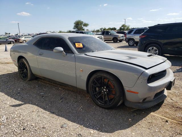 2C3CDZFJ9NH118450 - 2022 DODGE CHALLENGER R/T SCAT PACK GRAY photo 4
