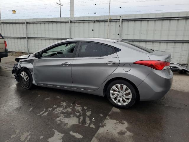 KMHDH4AE8CU239641 - 2012 HYUNDAI ELANTRA GLS GRAY photo 2