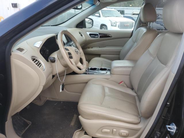 5N1AR2MN9EC700175 - 2014 NISSAN PATHFINDER S BLACK photo 7