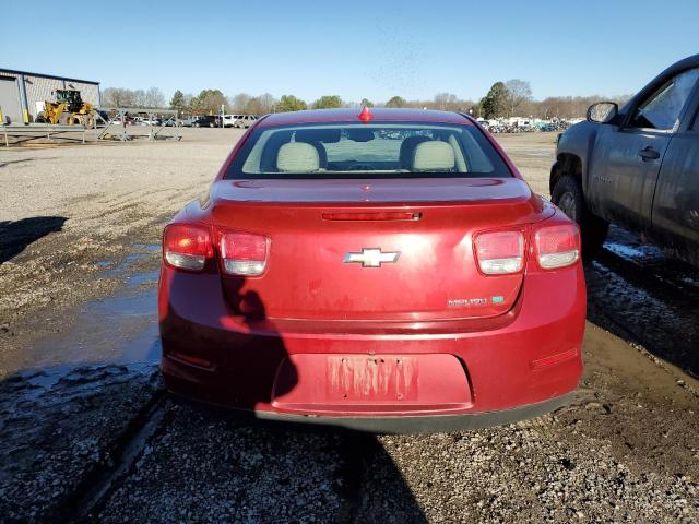 1G11D5RR9DF102061 - 2013 CHEVROLET MALIBU 1LT RED photo 6