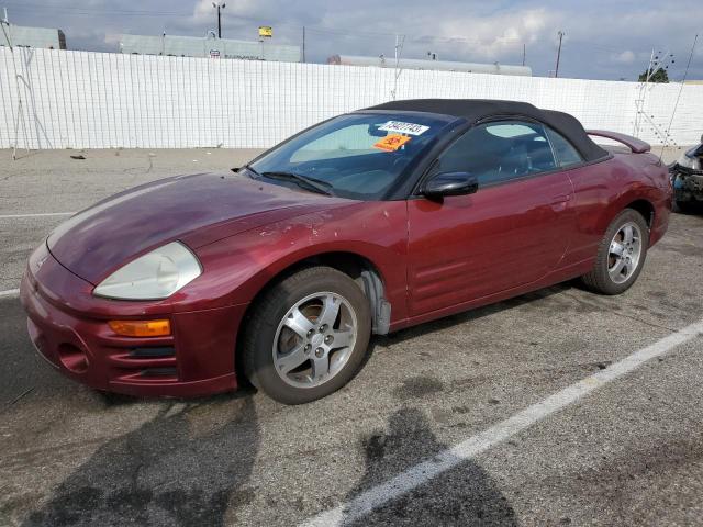 4A3AE45G65E052615 - 2005 MITSUBISHI ECLIPSE SPYDER GS BURGUNDY photo 1