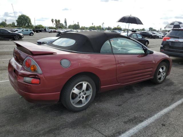 4A3AE45G65E052615 - 2005 MITSUBISHI ECLIPSE SPYDER GS BURGUNDY photo 3