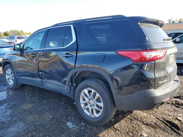 1GNERGKW6MJ153947 - 2021 CHEVROLET TRAVERSE LT BLACK photo 2