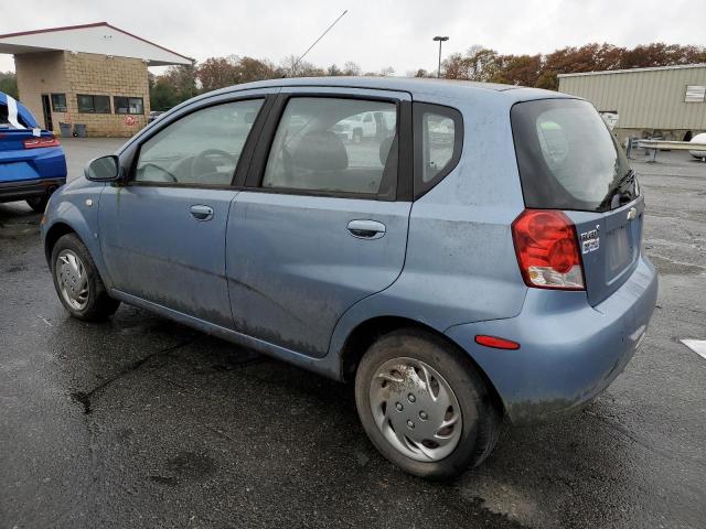 KL1TD66627B789936 - 2007 CHEVROLET AVEO BASE Mavi foto 2
