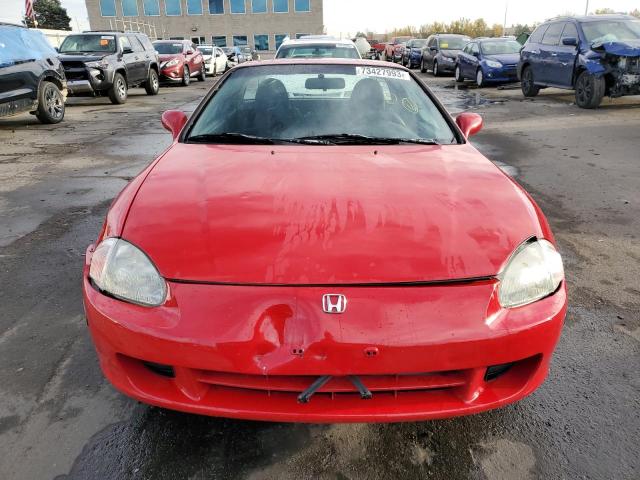 JHMEH6143VS003925 - 1997 HONDA CIVIC DEL SOL S RED photo 5