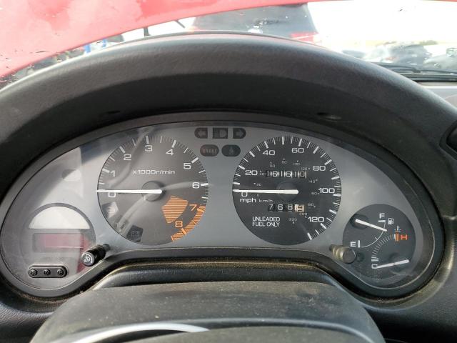 JHMEH6143VS003925 - 1997 HONDA CIVIC DEL SOL S RED photo 9