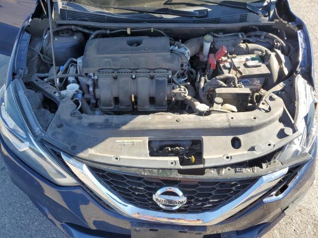 3N1AB7AP8KY367646 - 2019 NISSAN SENTRA S BLUE photo 11