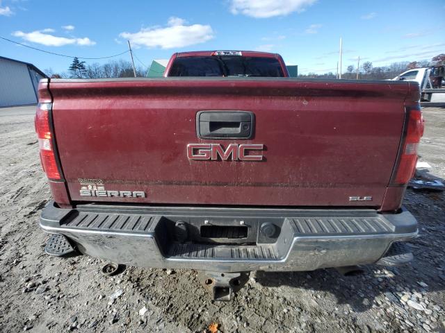 1GT22YEGXFZ543089 - 2015 GMC SIERRA K2500 SLE MAROON photo 6