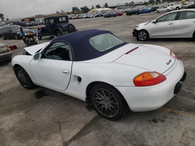 WP0CA2984XU626278 - 1999 PORSCHE BOXSTER WHITE photo 2