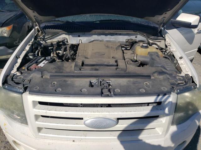 1FMFK19587LA40064 - 2007 FORD EXPEDITION EL LIMITED WHITE photo 12