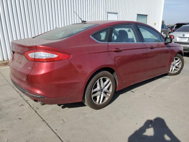 3FA6P0H74ER292479 - 2014 FORD FUSION SE RED photo 3