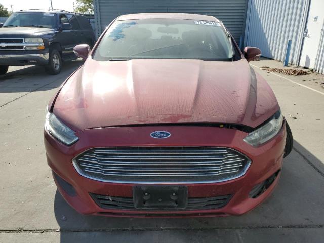 3FA6P0H74ER292479 - 2014 FORD FUSION SE RED photo 5