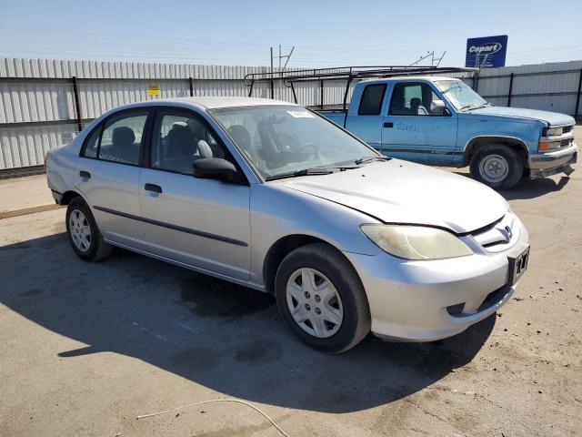 2HGES16365H540769 - 2005 HONDA CIVIC DX VP SILVER photo 4