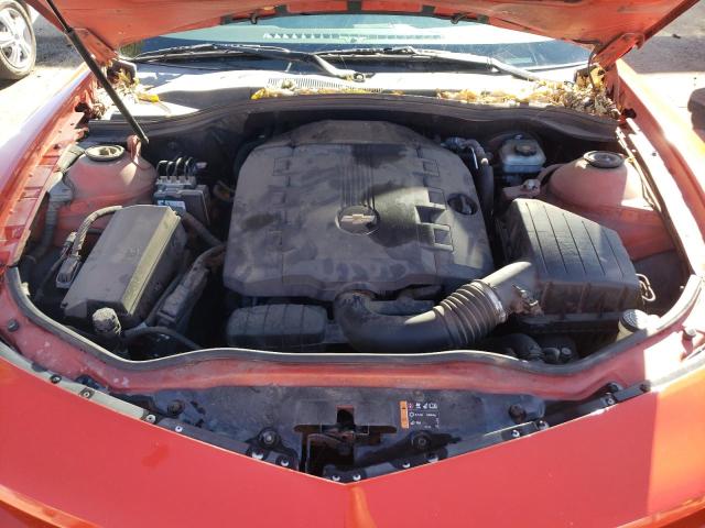 2G1FB1EDXB9131508 - 2011 CHEVROLET CAMARO LT ORANGE photo 11