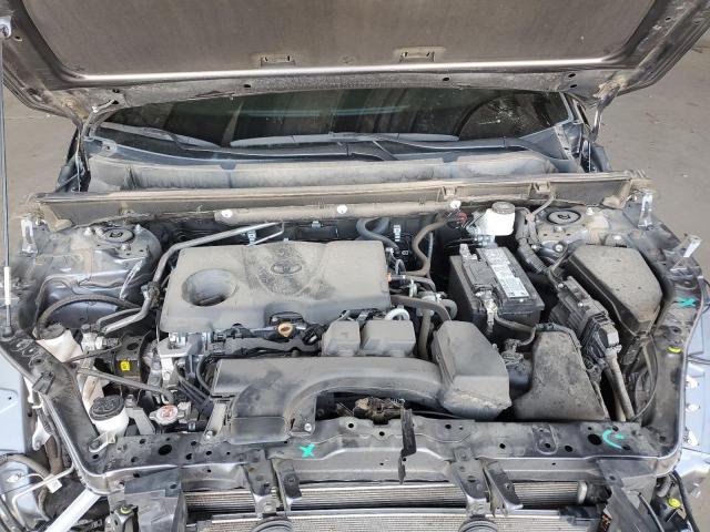 2T3H1RFV0NW207675 - 2022 TOYOTA RAV4 LE GRAY photo 11