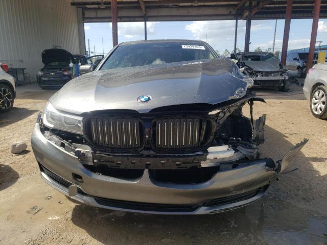 WBA7E2C32HG741087 - 2017 BMW 740 I GRAY photo 5