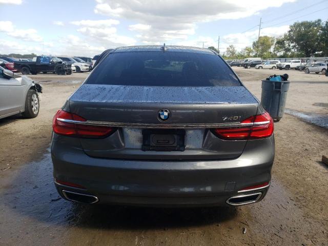 WBA7E2C32HG741087 - 2017 BMW 740 I GRAY photo 6