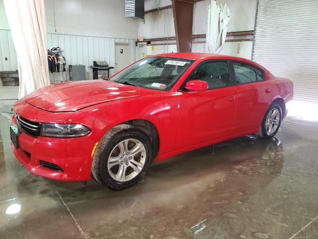 2C3CDXBG7HH614107 - 2017 DODGE CHARGER SE RED photo 1