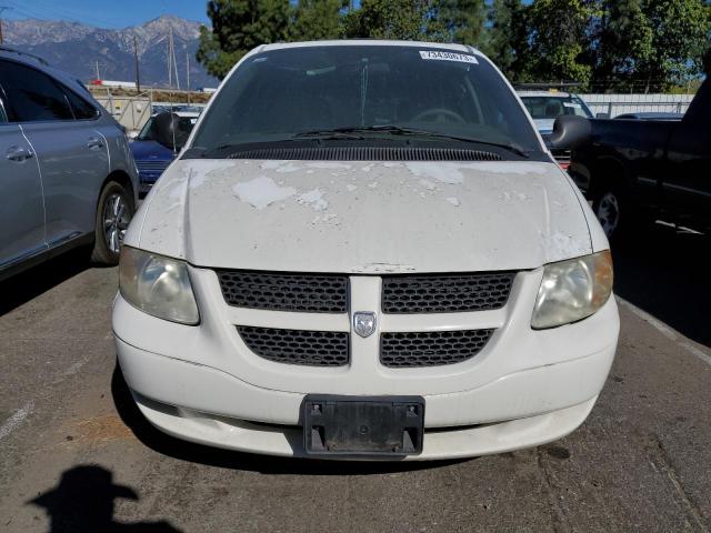 2D4GP34L73R166366 - 2003 DODGE GRAND CARA EL WHITE photo 5