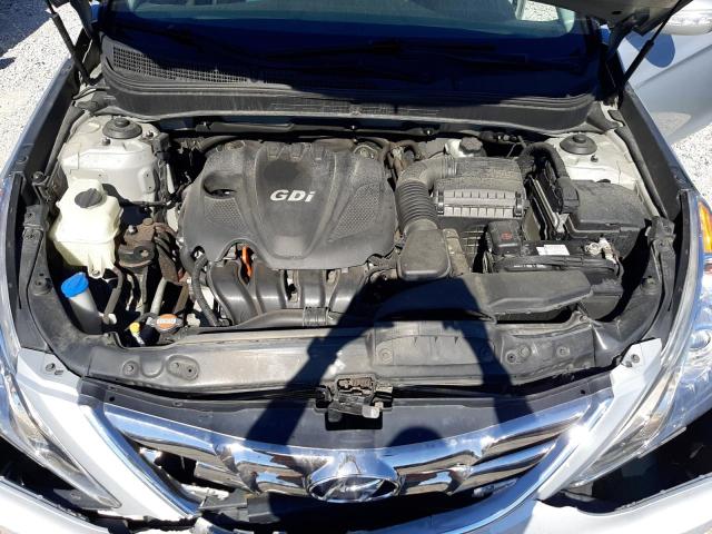 5NPEC4AC3CH313323 - 2012 HYUNDAI SONATA SE SILVER photo 11