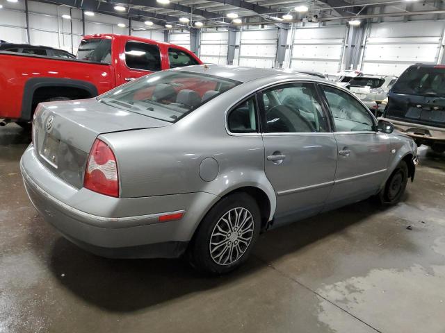 WVWMD63B33P055172 - 2003 VOLKSWAGEN PASSAT GL GRAY photo 3