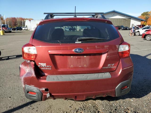 JF2GPAKC8D2858318 - 2013 SUBARU XV CROSSTR 2.0 LIMITED BURGUNDY photo 6