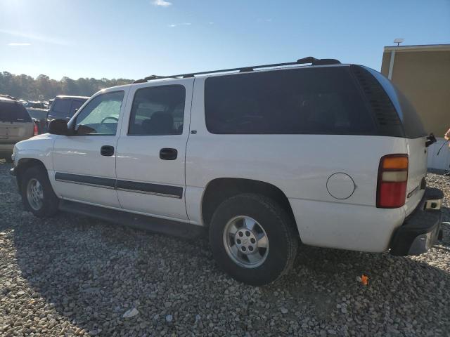 3GNEC16T22G182519 - 2002 CHEVROLET SUBURBAN C1500 WHITE photo 2