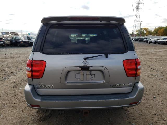 5TDBT48A41S034090 - 2001 TOYOTA SEQUOIA LIMITED SILVER photo 6
