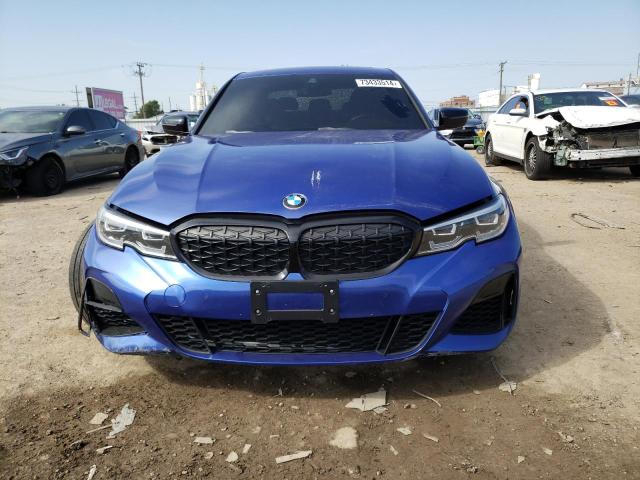 3MW5U9J03M8B55096 - 2021 BMW M340XI BLUE photo 5