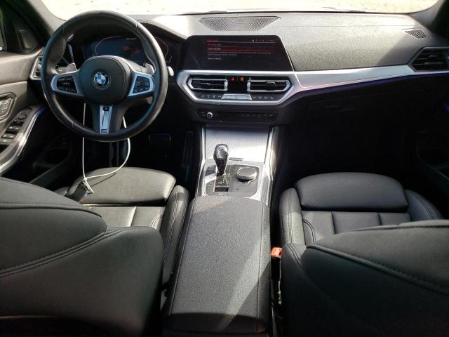 3MW5U9J03M8B55096 - 2021 BMW M340XI BLUE photo 8