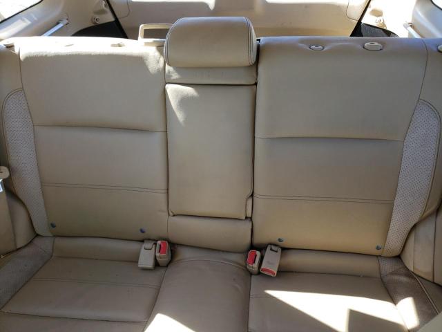 JF1SG67616H714205 - 2006 SUBARU FORESTER 2.5X LL BEAN WHITE photo 10