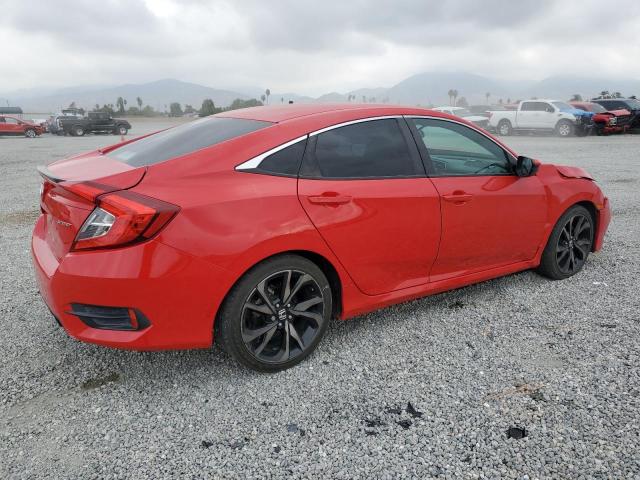 2HGFC2F8XKH524539 - 2019 HONDA CIVIC SPORT 红色 照片 3