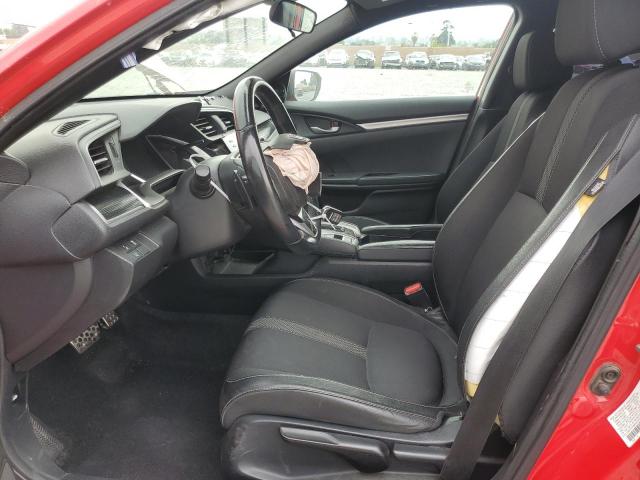2HGFC2F8XKH524539 - 2019 HONDA CIVIC SPORT 红色 照片 7