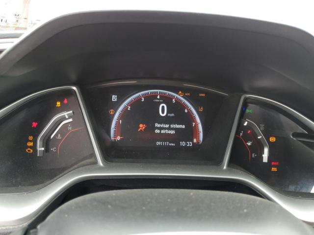 2HGFC2F8XKH524539 - 2019 HONDA CIVIC SPORT 红色 照片 9