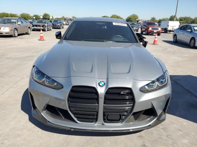 WBS43AY03NFM63783 - 2022 BMW M3 COMPETITION GRAY photo 5
