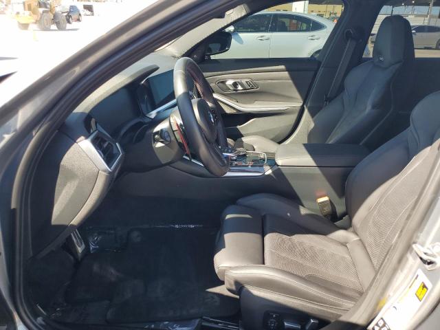 WBS43AY03NFM63783 - 2022 BMW M3 COMPETITION GRAY photo 7