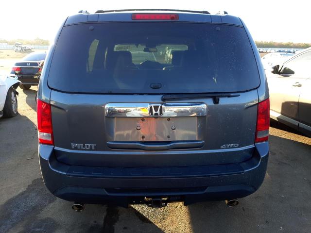 5FNYF4H72DB046639 - 2013 HONDA PILOT EXLN GRAY photo 6