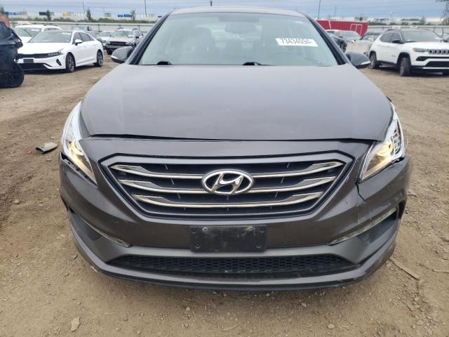 5NPE34AF0HH595275 - 2017 HYUNDAI SONATA SPORT BROWN photo 5