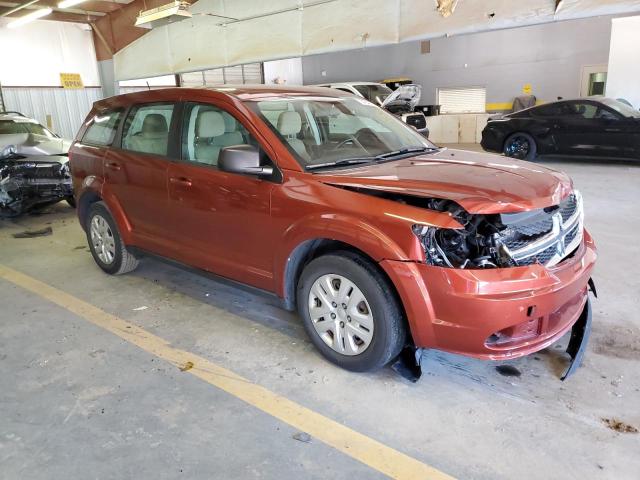 3C4PDCAB9ET237293 - 2014 DODGE JOURNEY SE ORANGE photo 4