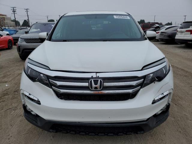 5FNYF5H53JB019661 - 2018 HONDA PILOT EXL WHITE photo 5