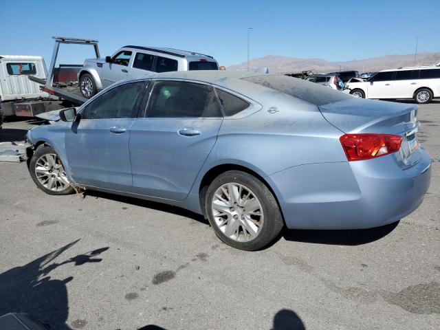 1G11Y5SL3EU130557 - 2014 CHEVROLET IMPALA LS BLUE photo 2